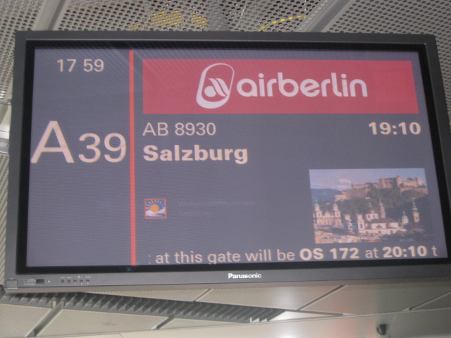 Flug mit Air Berlin