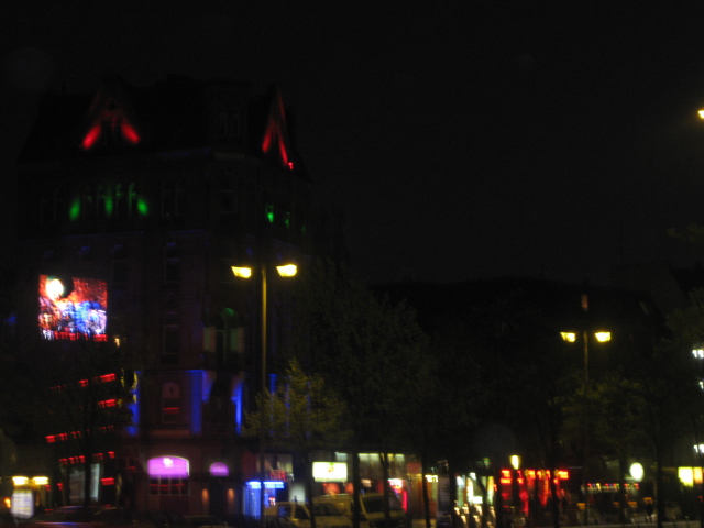 Reeperbahn bei Nacht