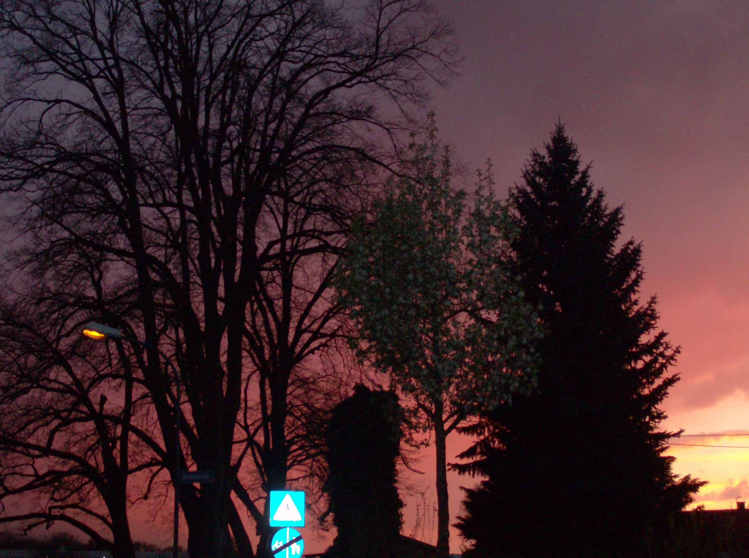 Sonnenuntergang Liefering