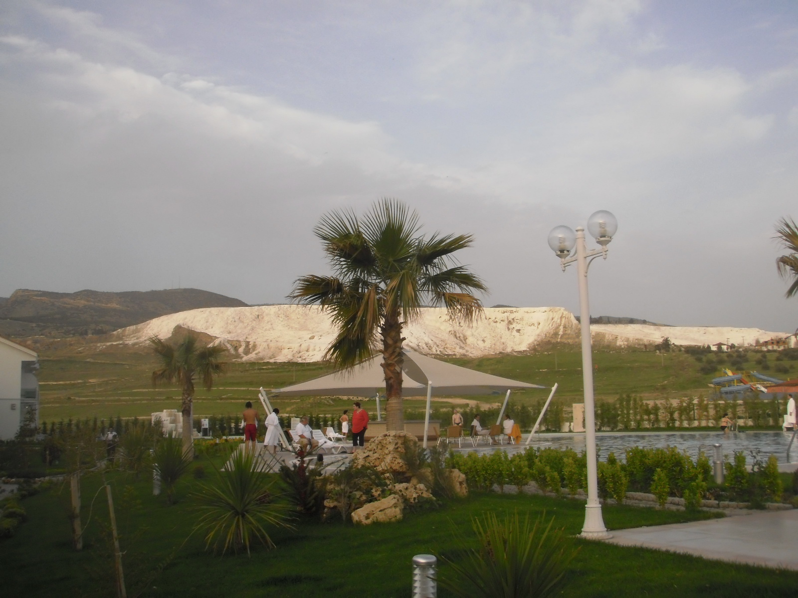 Landschaft Pamukkale