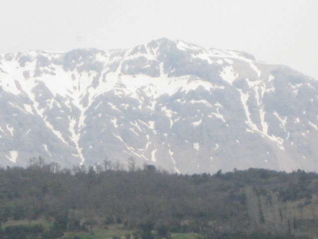 Landschaft nach Pamukkale