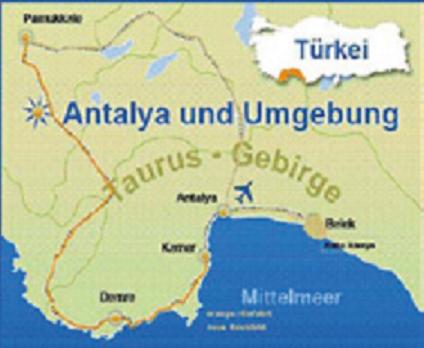 Landkarte - Umgebung